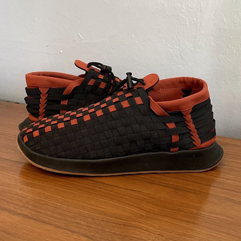 Malibu X Battenwear Latigo Ii Huarache Sneaker Sandals Black/Brown View 3